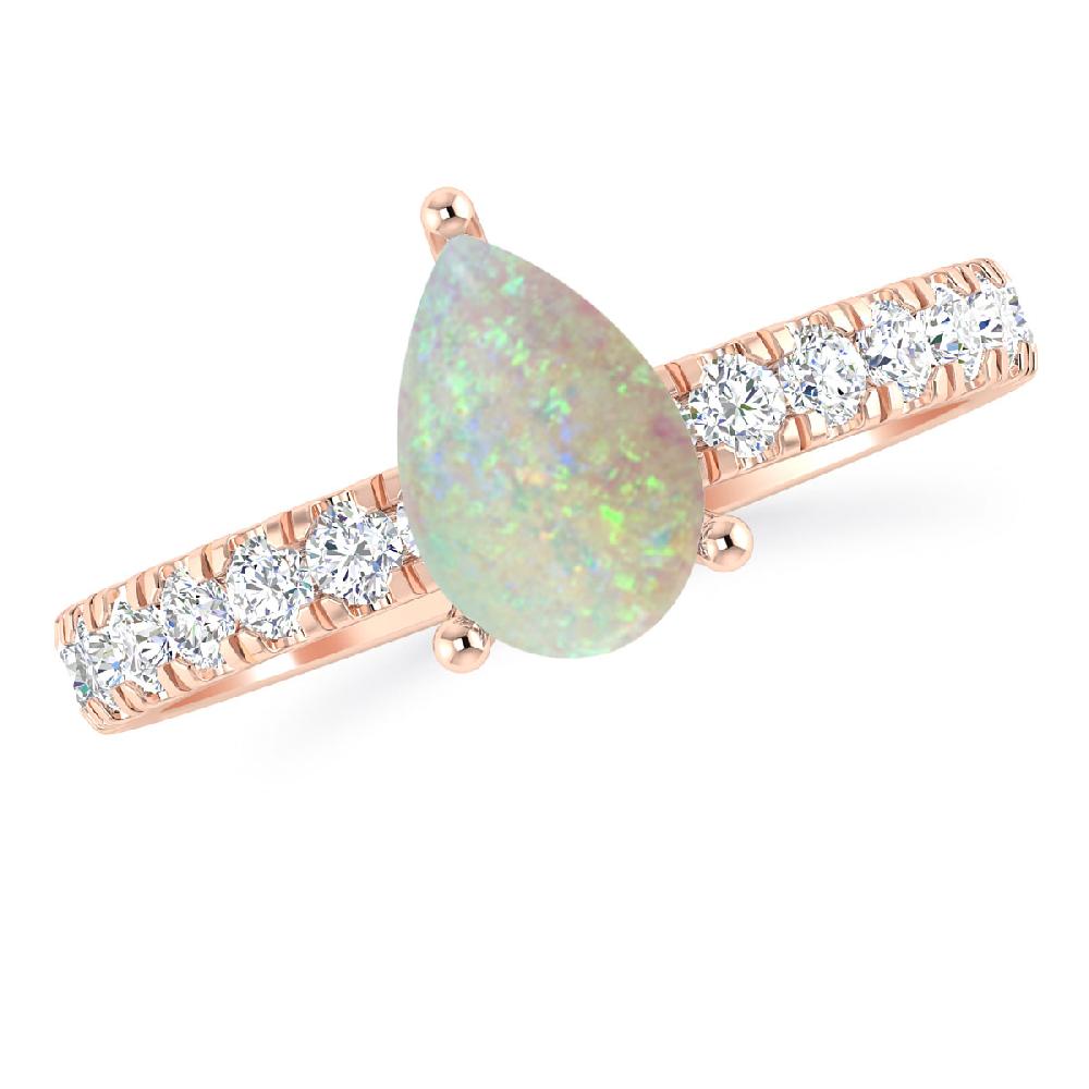 Rose Gold - Opal