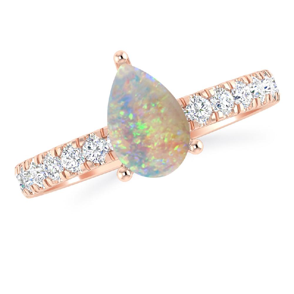 Rose Gold - Opal