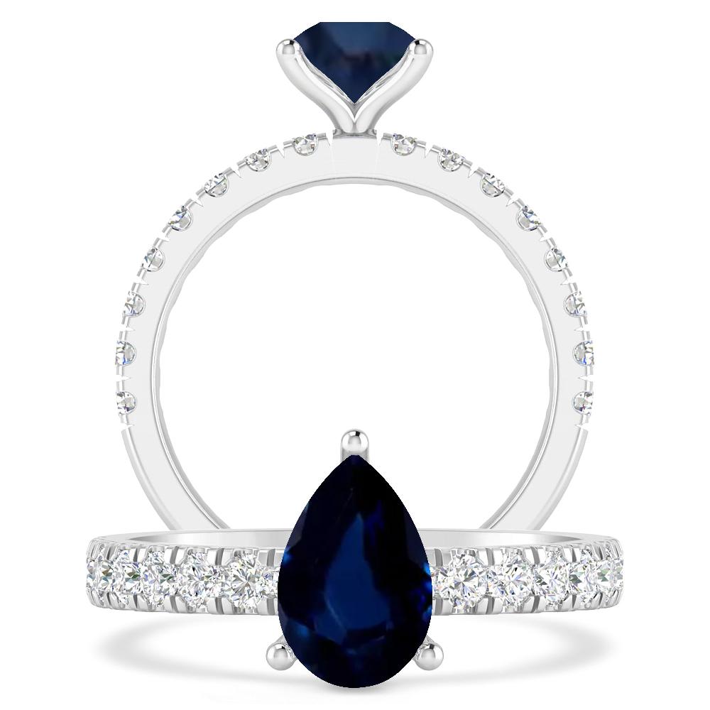 White Gold - Sapphire