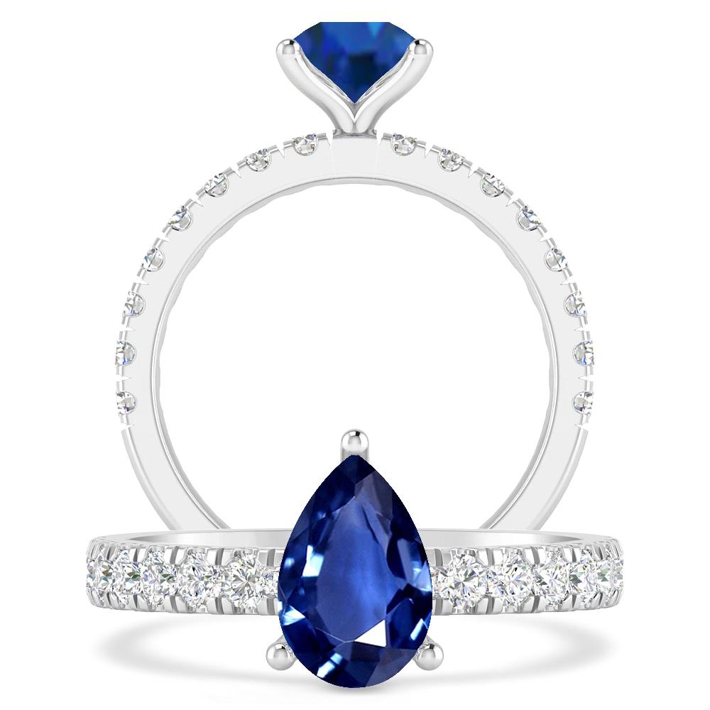 White Gold - Sapphire