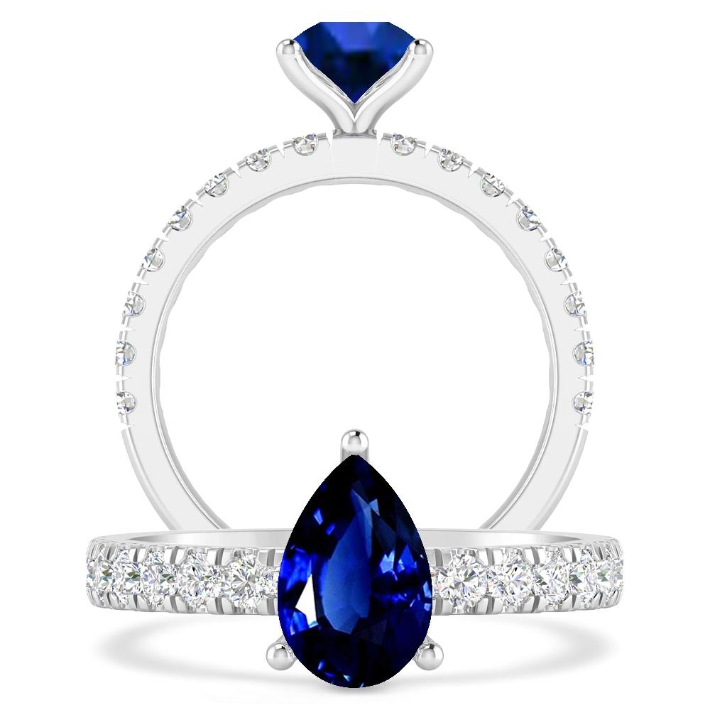 White Gold - Sapphire