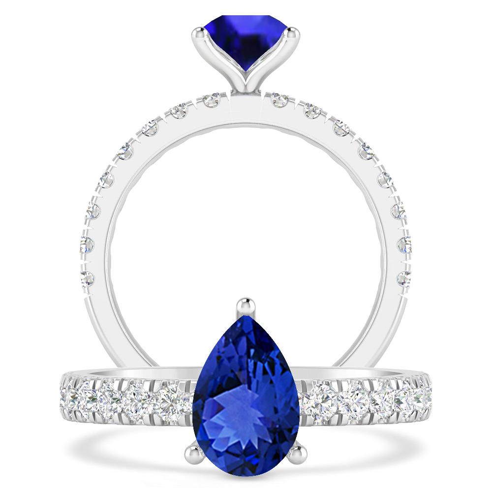 White Gold - Tanzanite