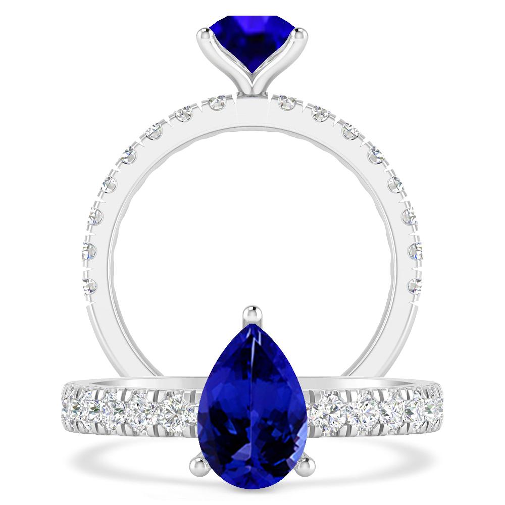 White Gold - Tanzanite