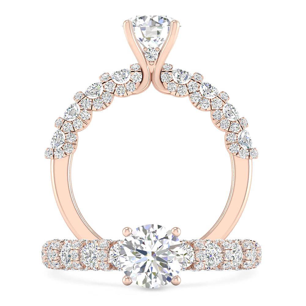 Rose Gold - Diamond