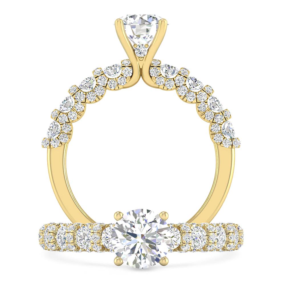 Yellow Gold - Diamond