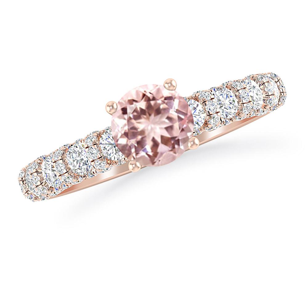 Rose Gold - Morganite