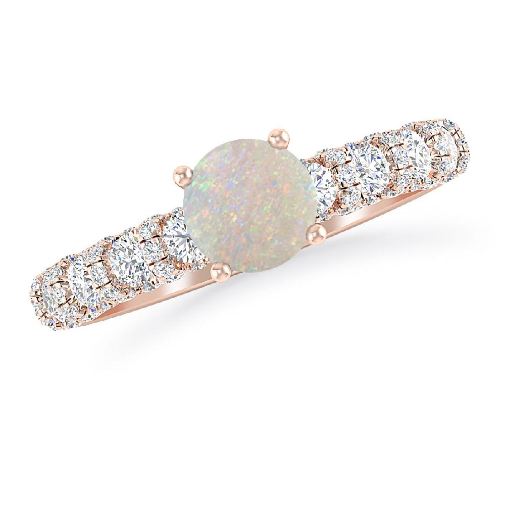 Rose Gold - Opal