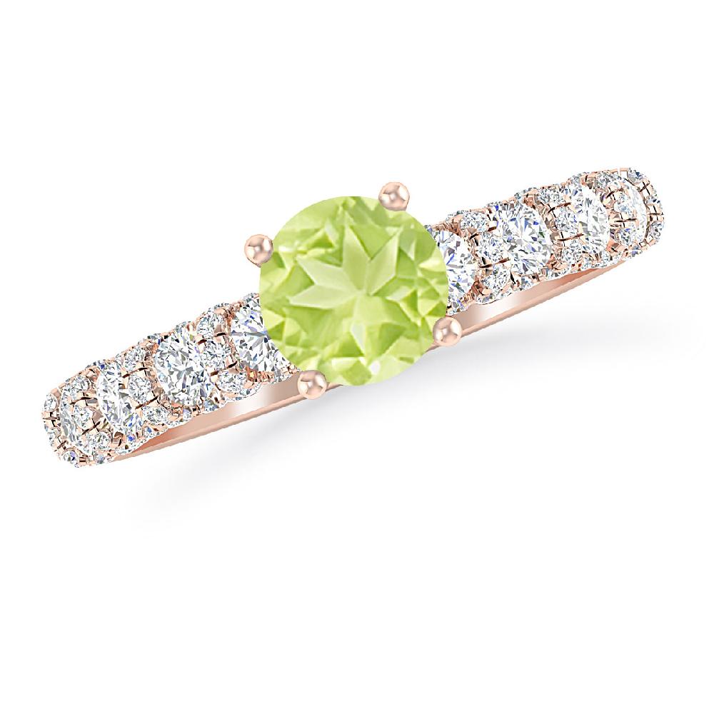 Rose Gold - Peridot