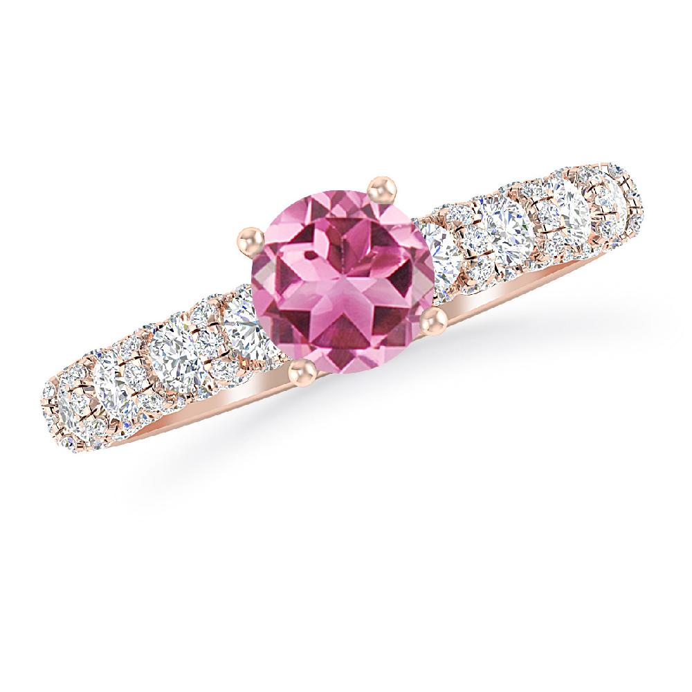 Rose Gold - Pink Tourmaline