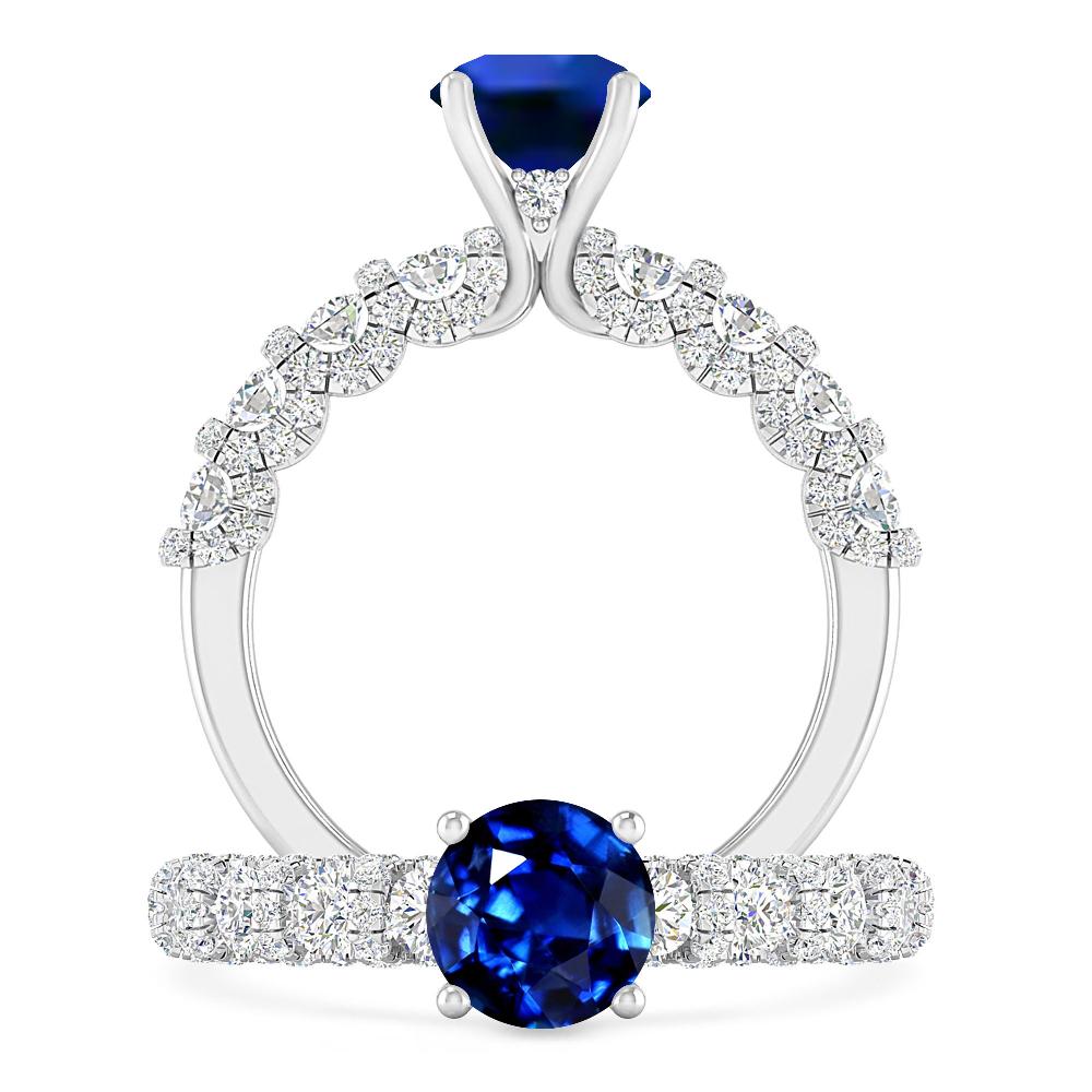 White Gold - Sapphire