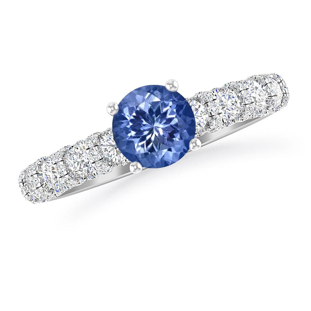 White Gold - Tanzanite