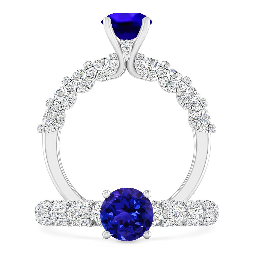 White Gold - Tanzanite