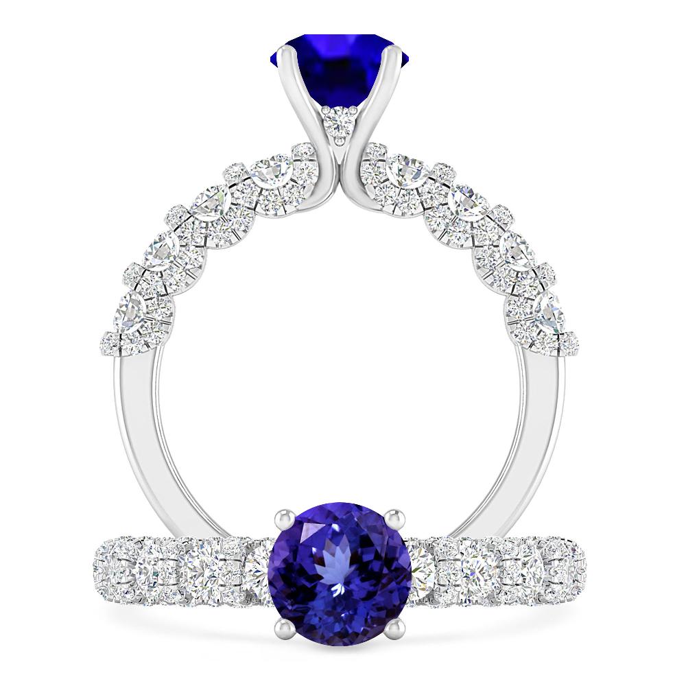 White Gold - Tanzanite