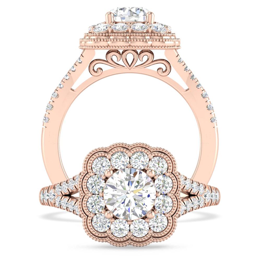 Rose Gold - Diamond