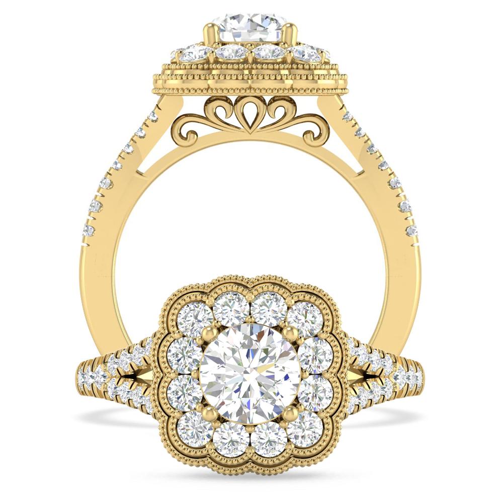 Yellow Gold - Diamond