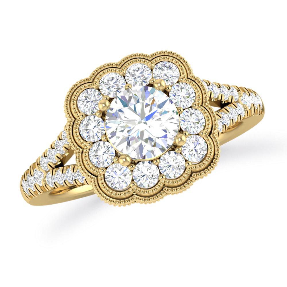 Yellow Gold - Diamond