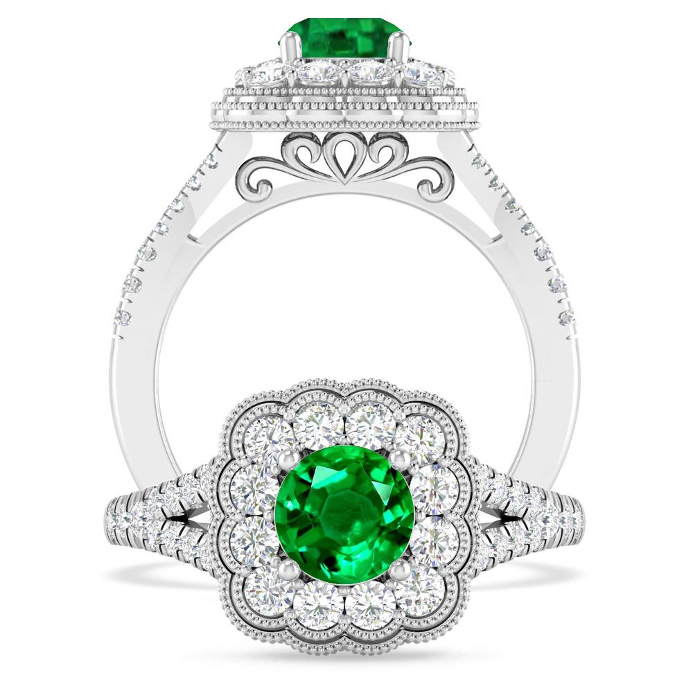 White Gold - Emerald