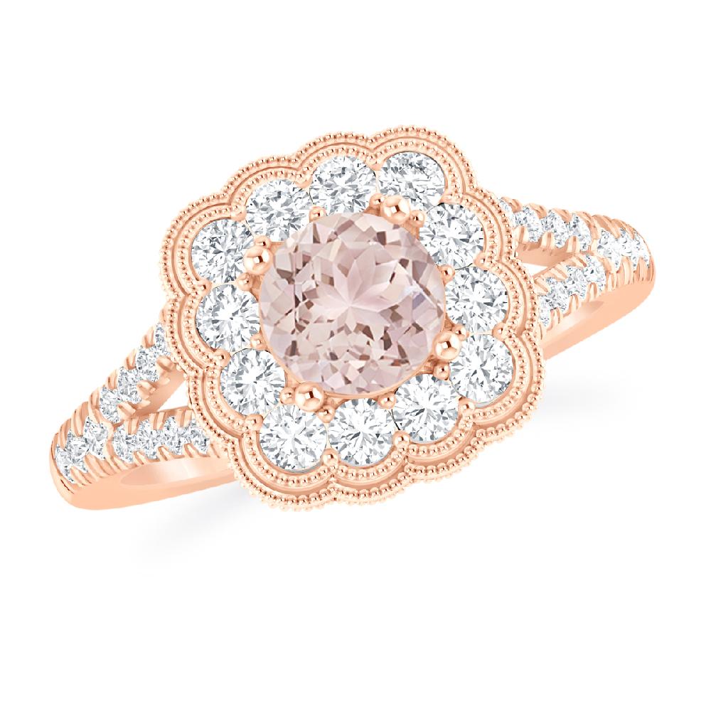 Rose Gold - Morganite