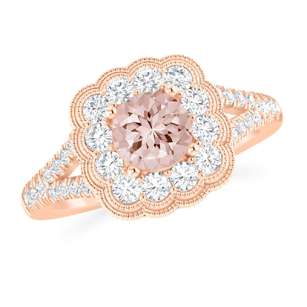 Rose Gold - Morganite