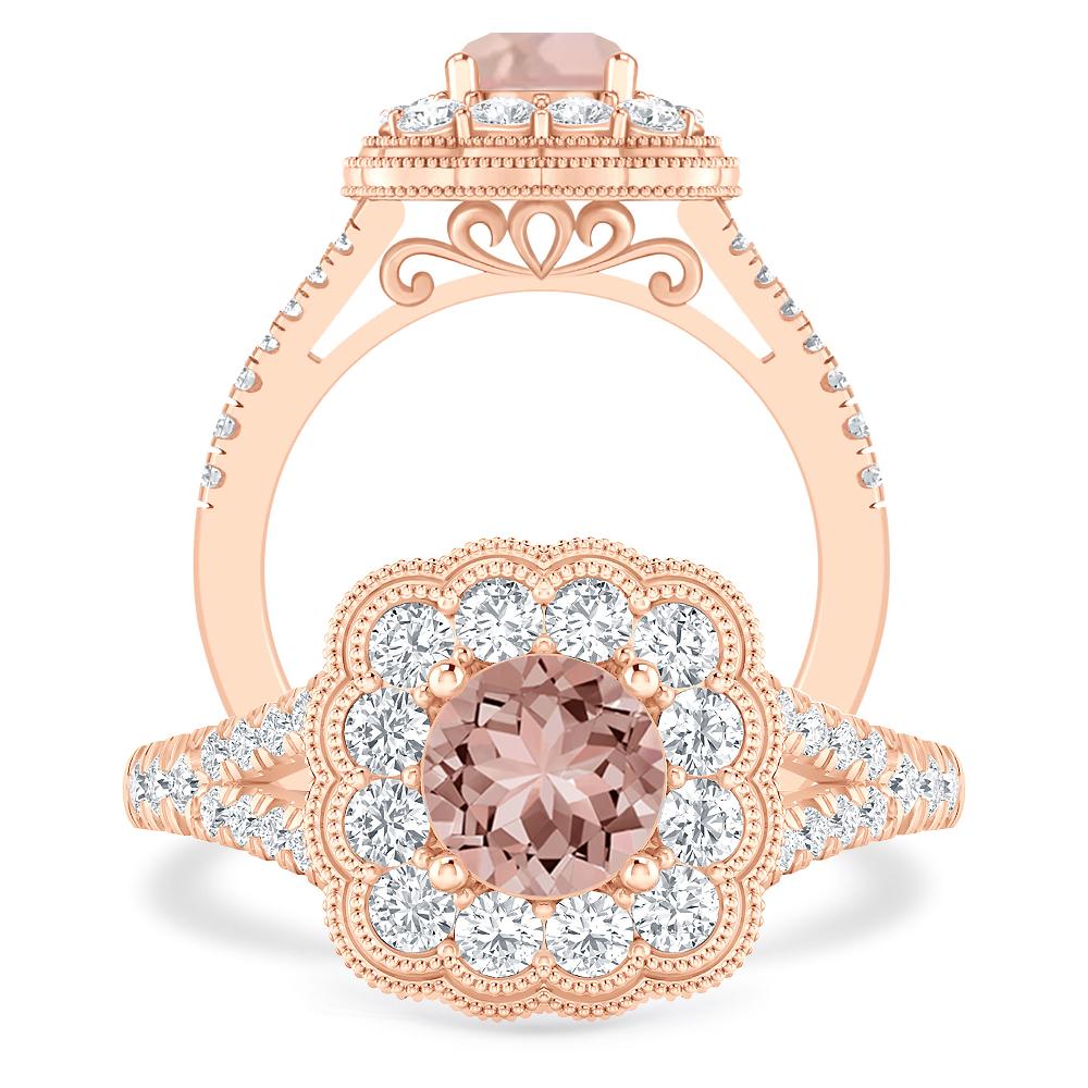 Rose Gold - Morganite