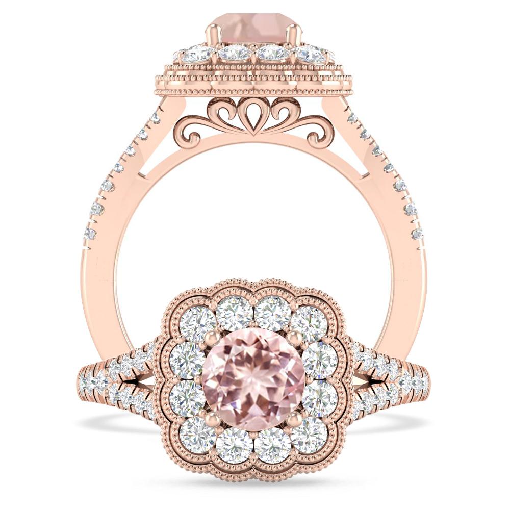 Rose Gold - Morganite