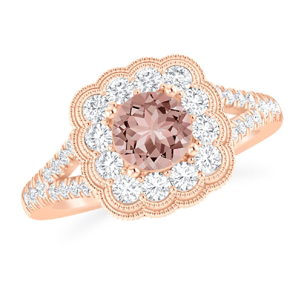 Rose Gold - Morganite