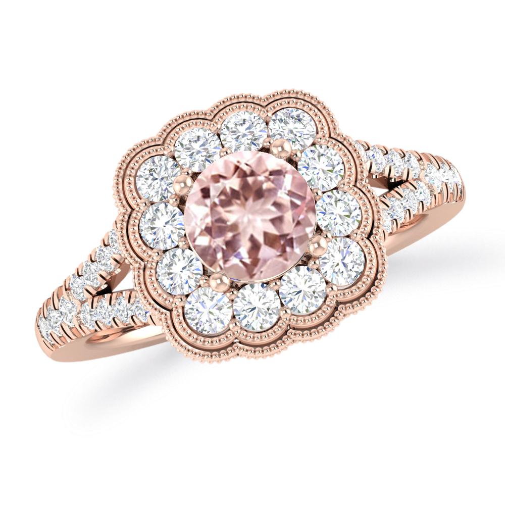 Rose Gold - Morganite