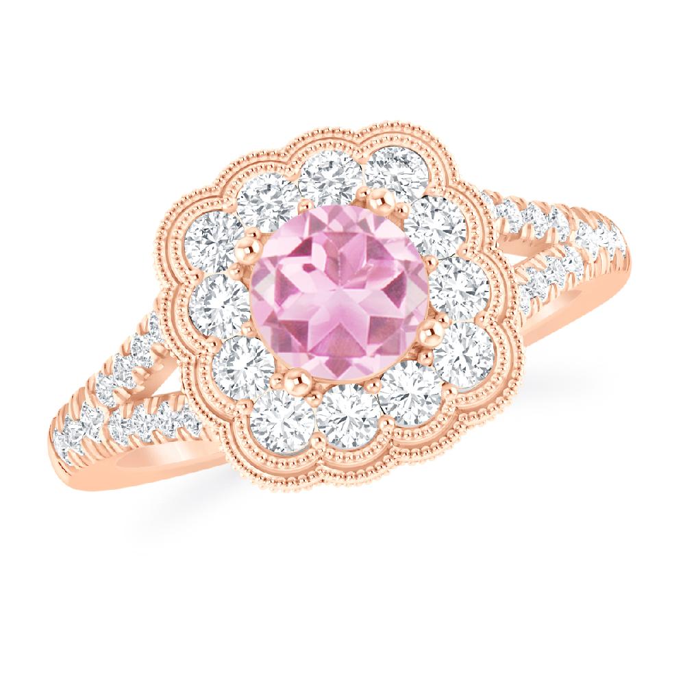 Rose Gold - Pink Tourmaline