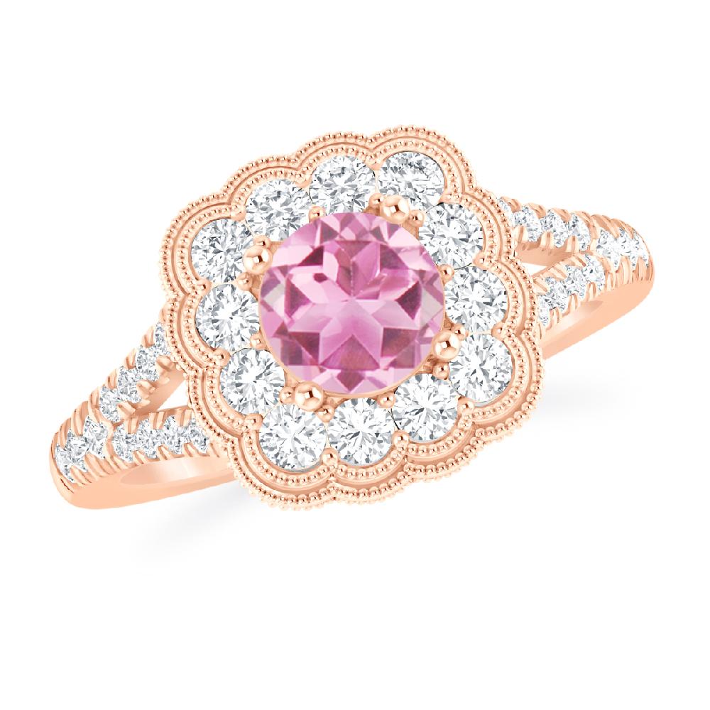 Rose Gold - Pink Tourmaline