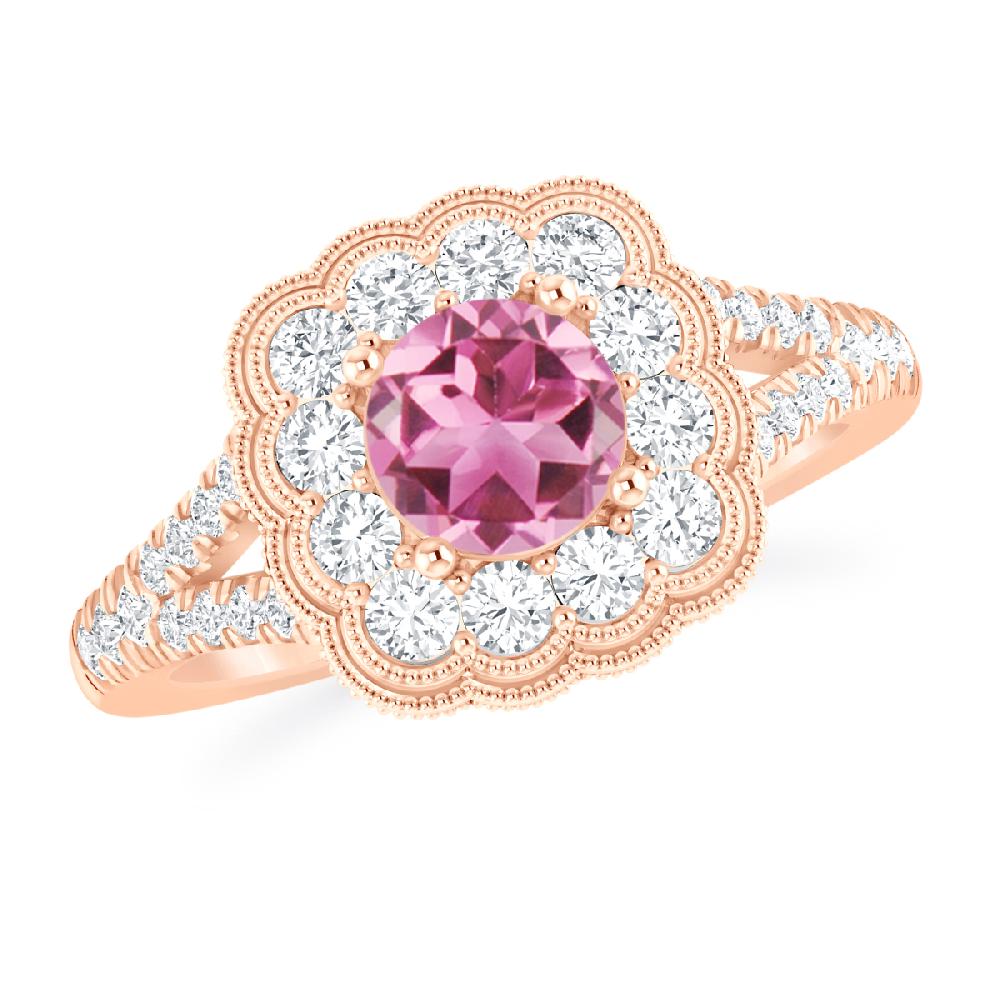 Rose Gold - Pink Tourmaline