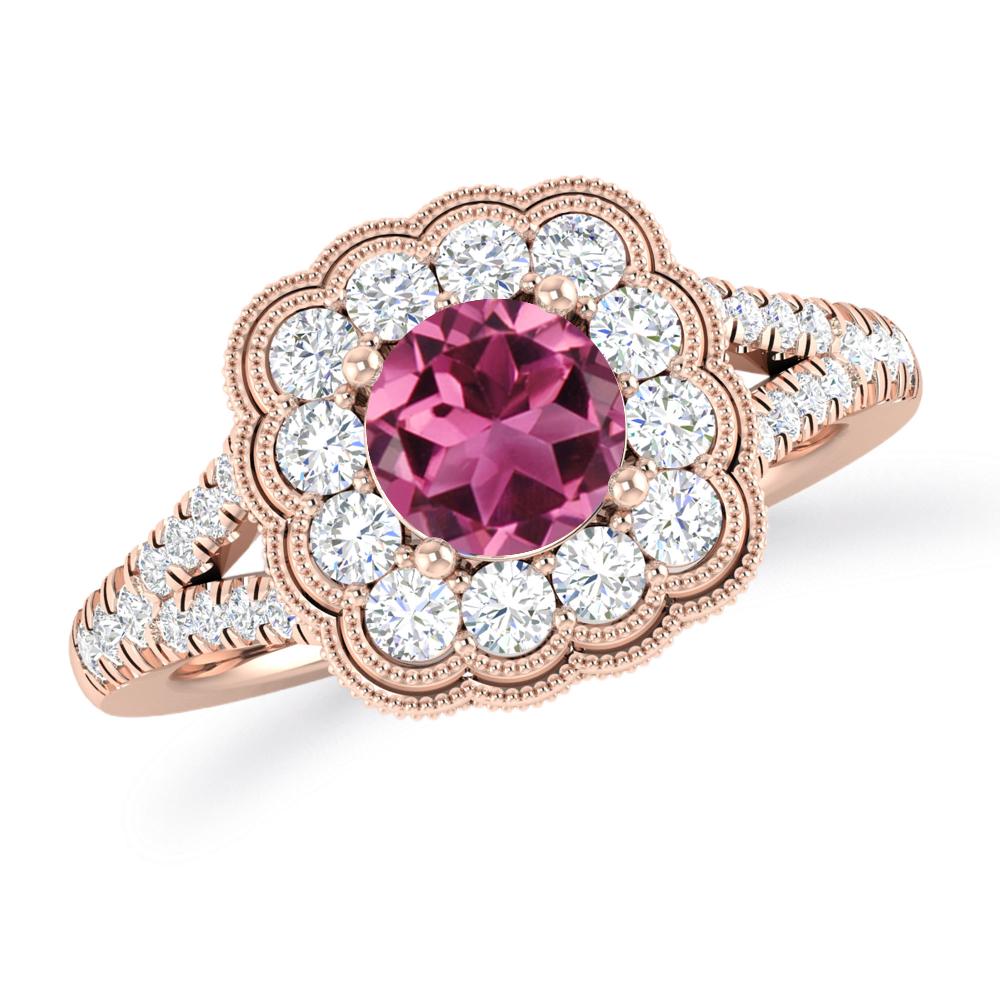 Rose Gold - Pink Tourmaline