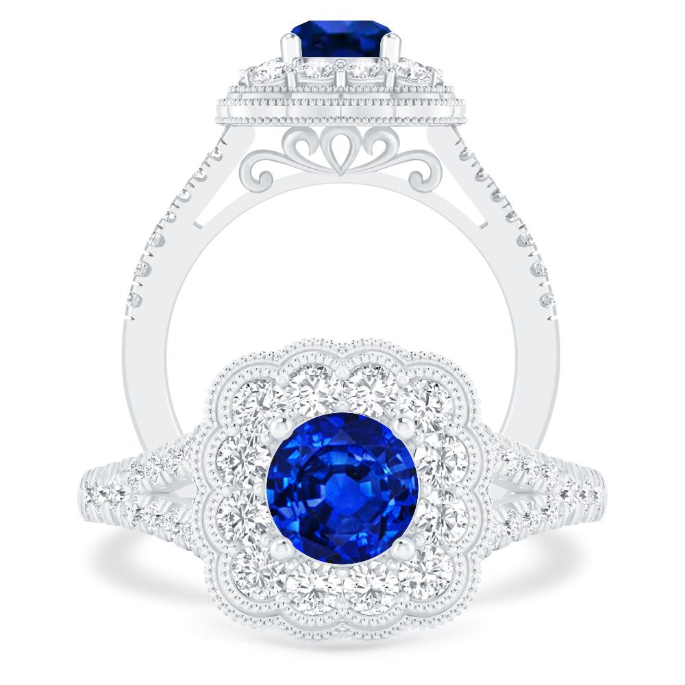 White Gold - Sapphire