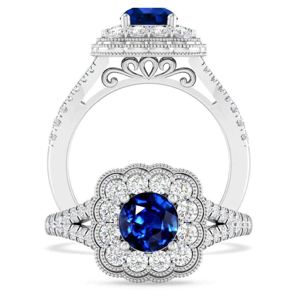 White Gold - Sapphire