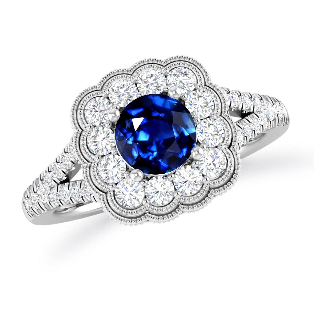 White Gold - Sapphire