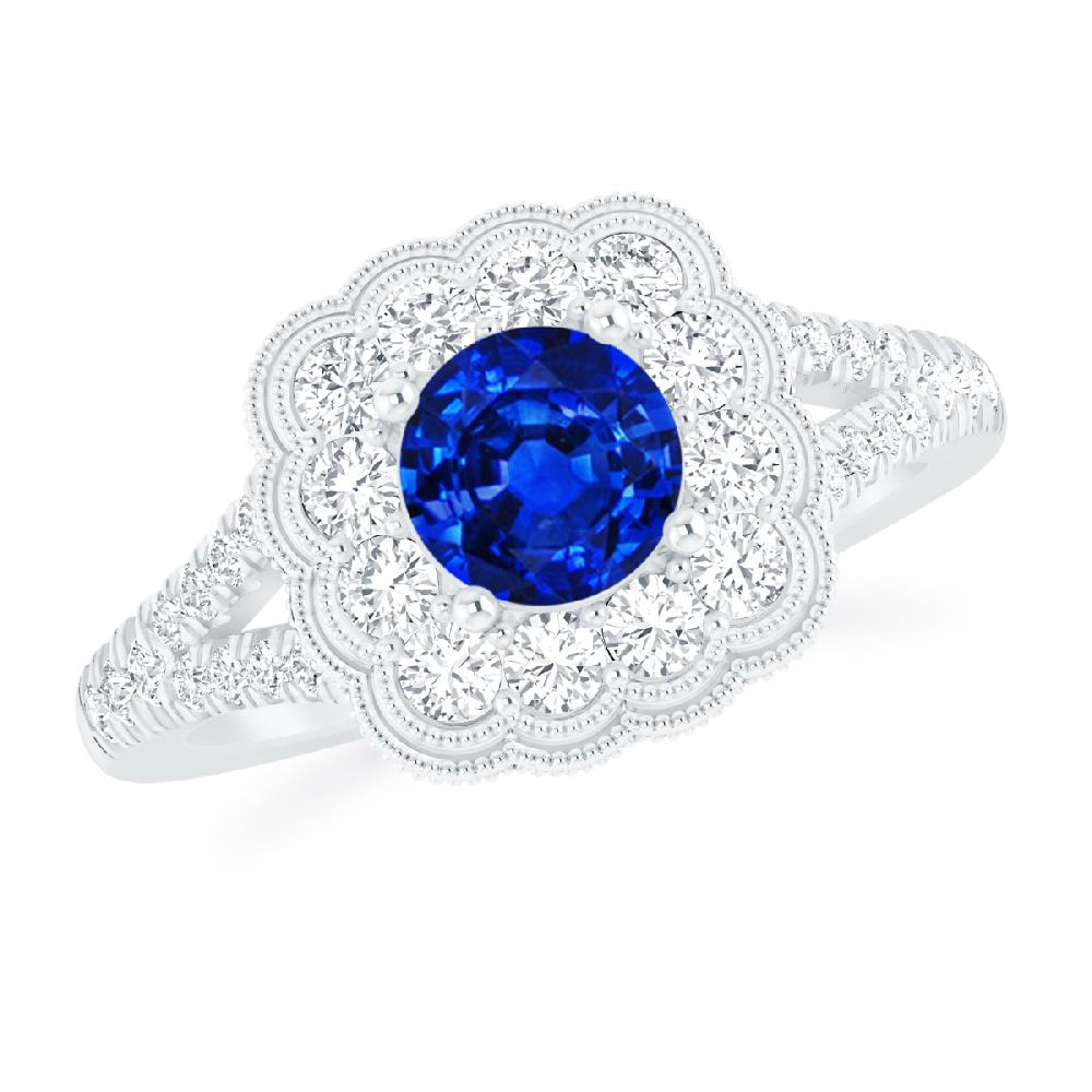 White Gold - Sapphire