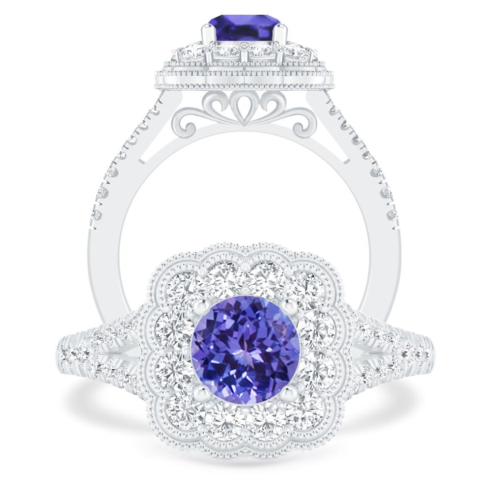 White Gold - Tanzanite