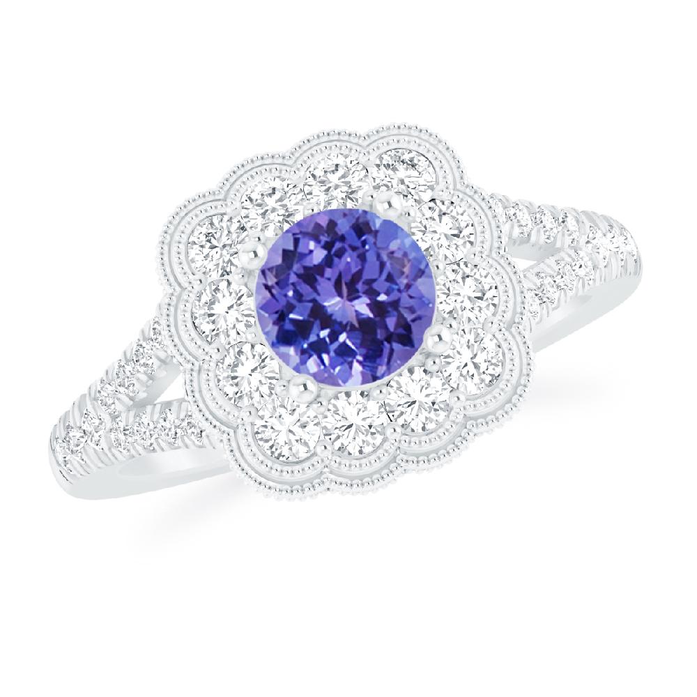 White Gold - Tanzanite