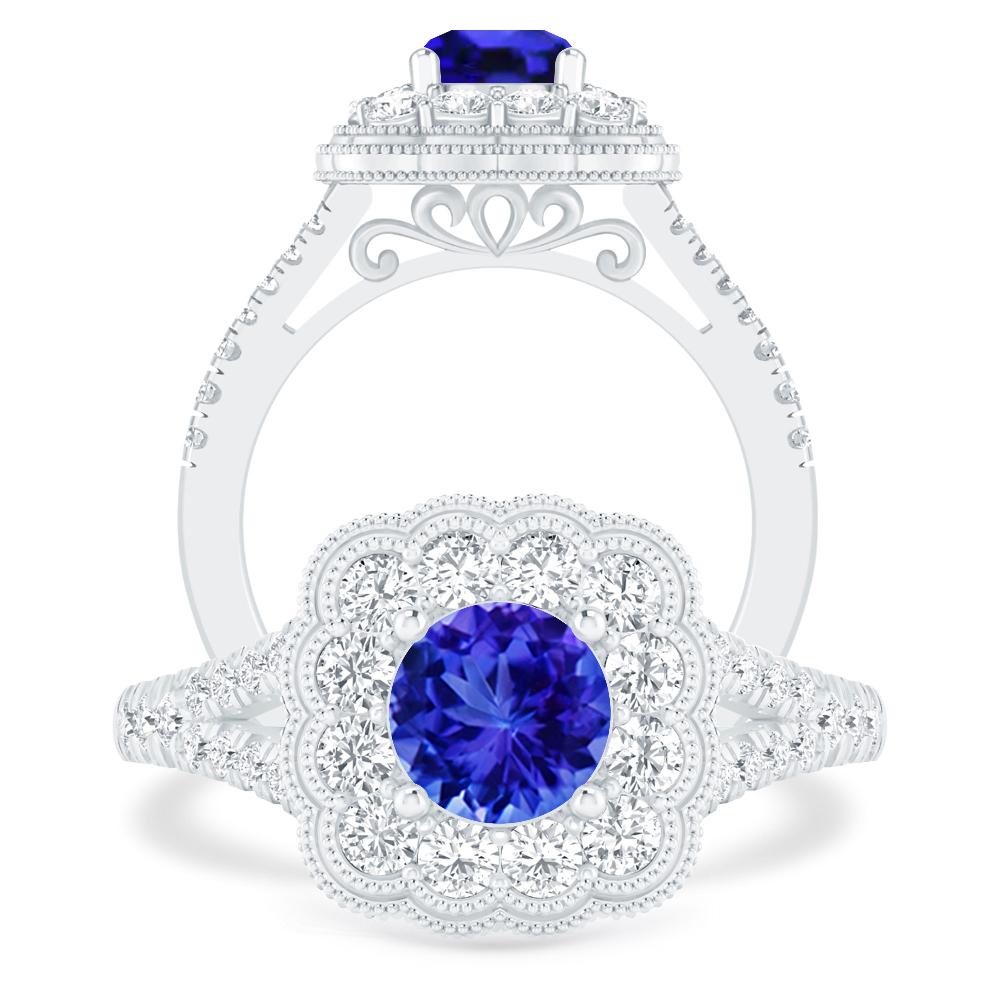 White Gold - Tanzanite