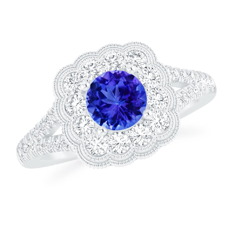 White Gold - Tanzanite