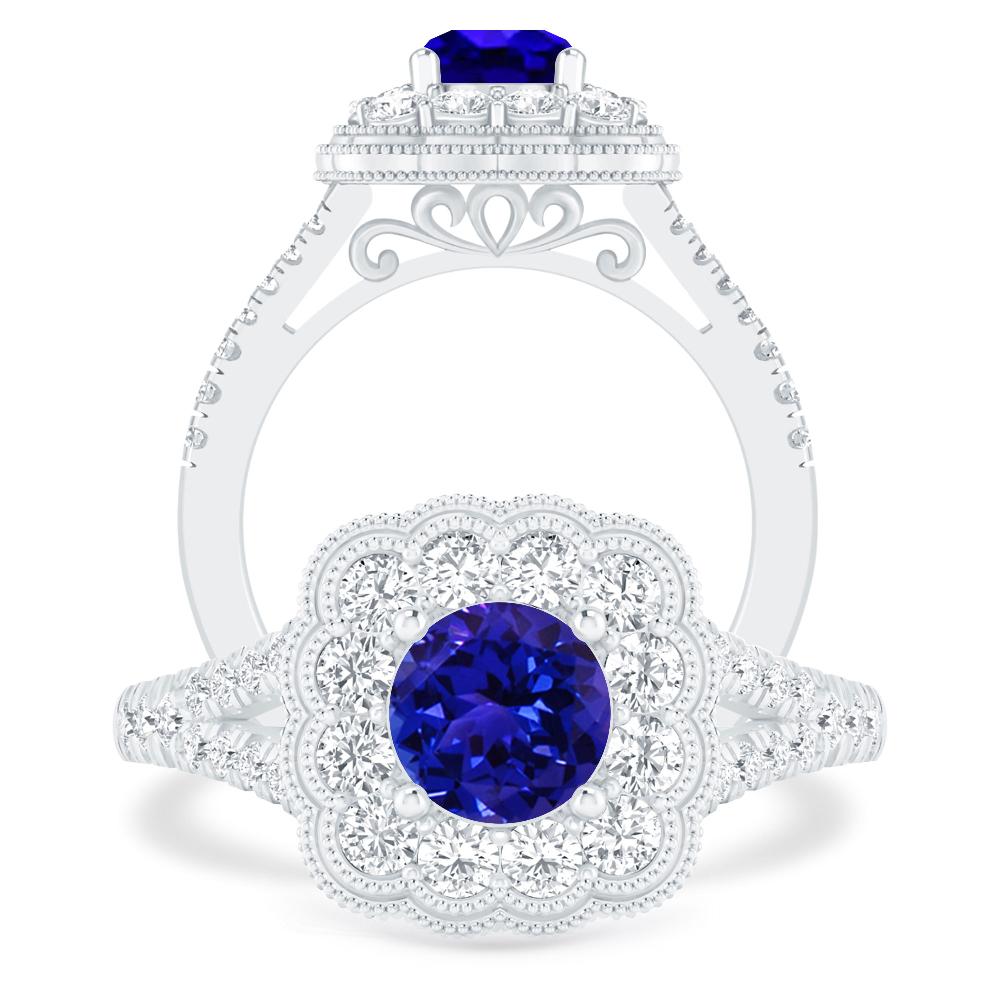 White Gold - Tanzanite