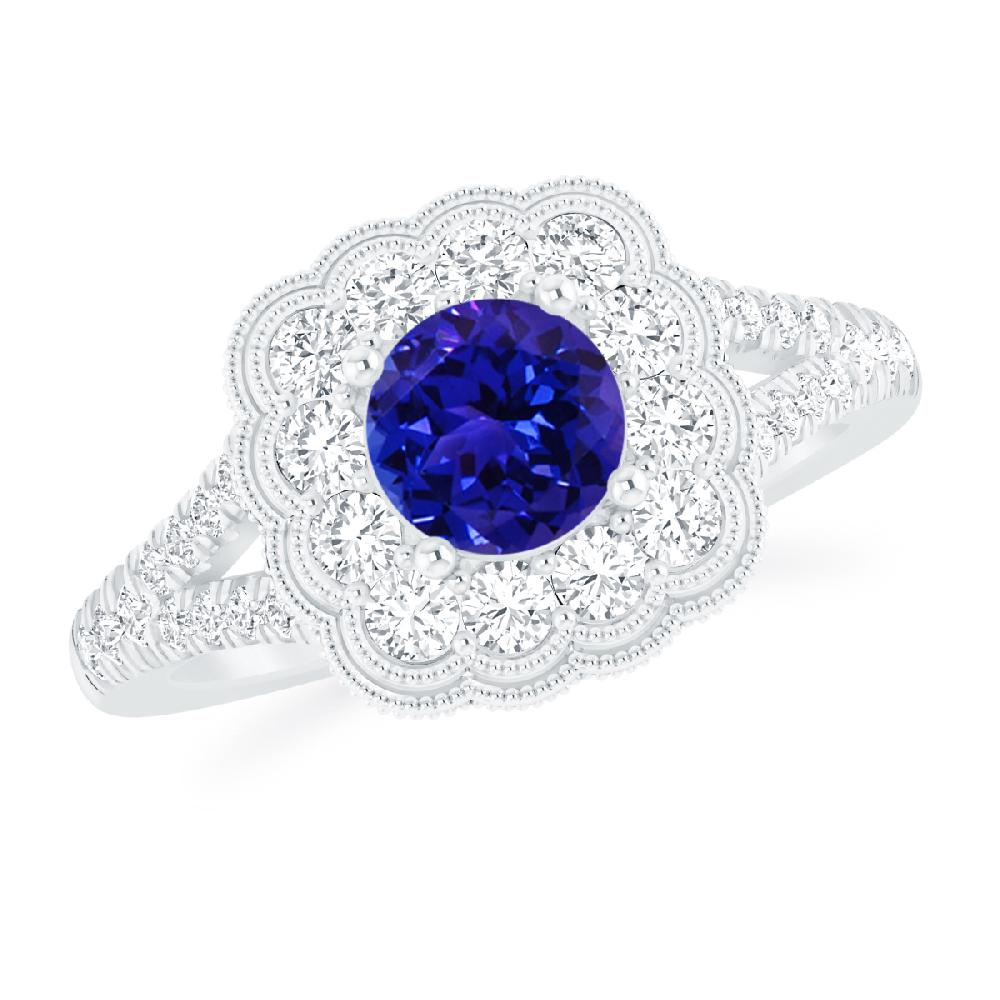 White Gold - Tanzanite