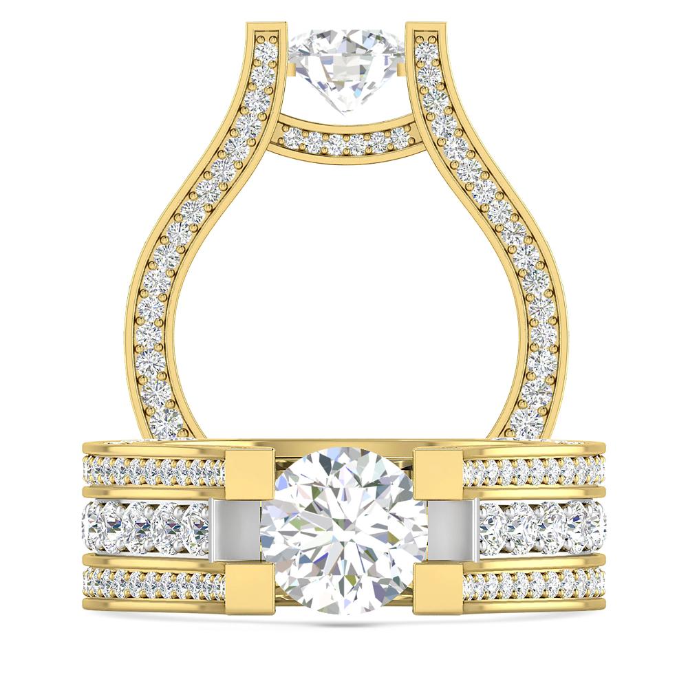 Yellow Gold - Diamond