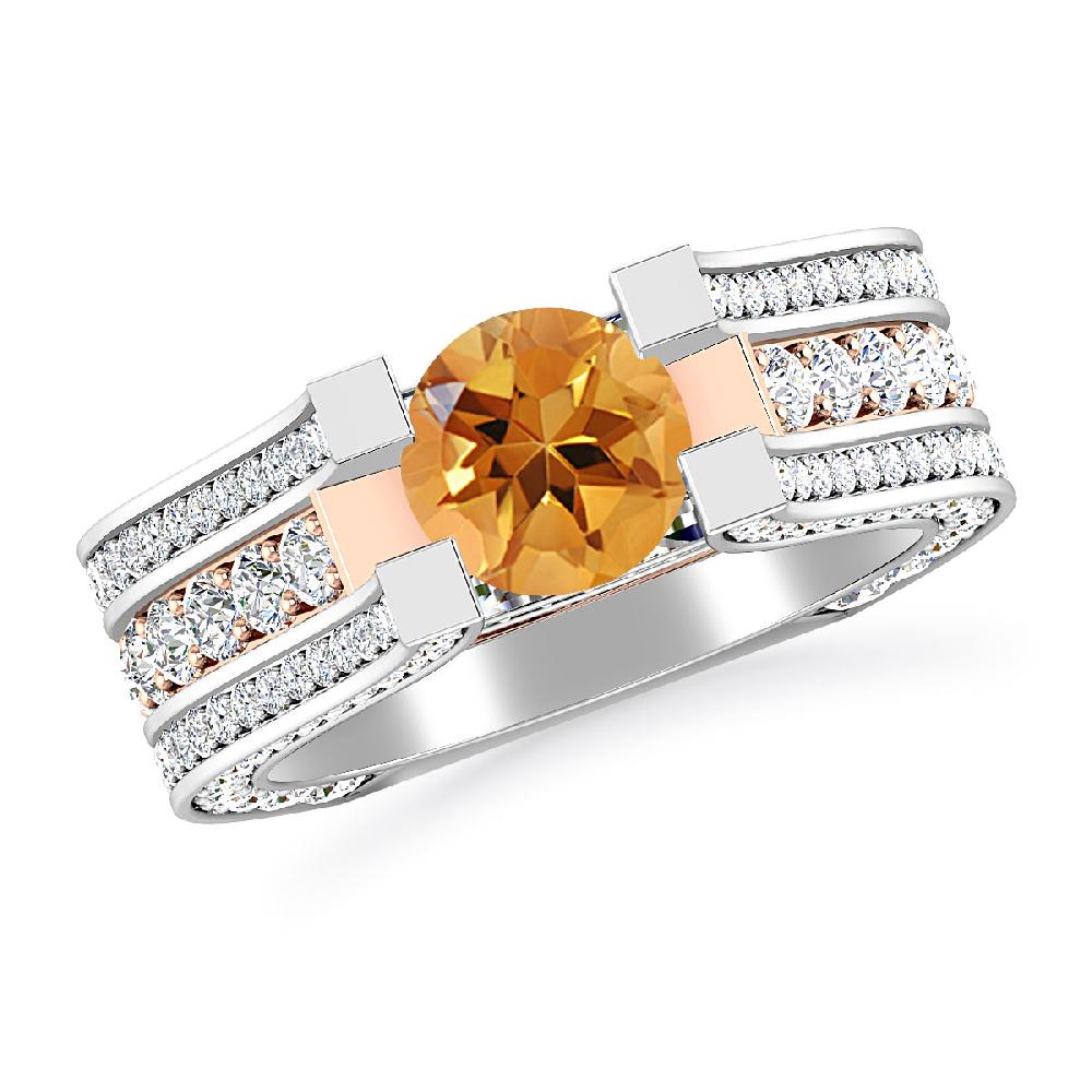 White Gold - Citrine