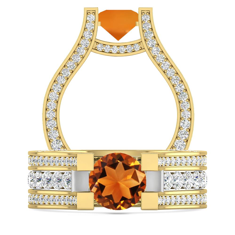 Yellow Gold - Citrine