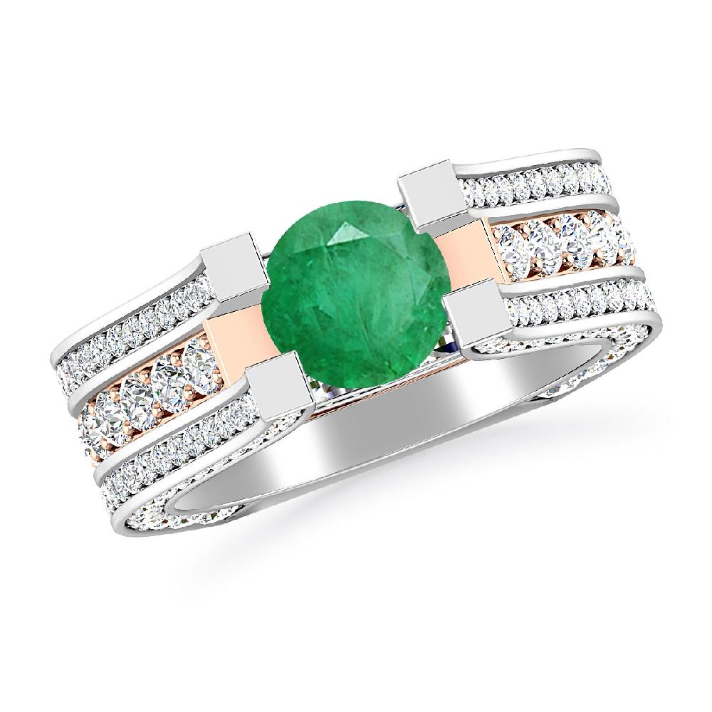 White Gold - Emerald