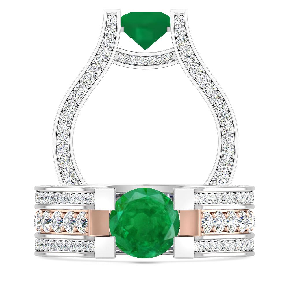 White Gold - Emerald