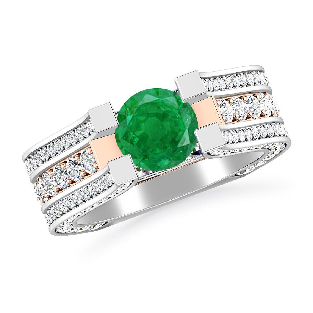 White Gold - Emerald