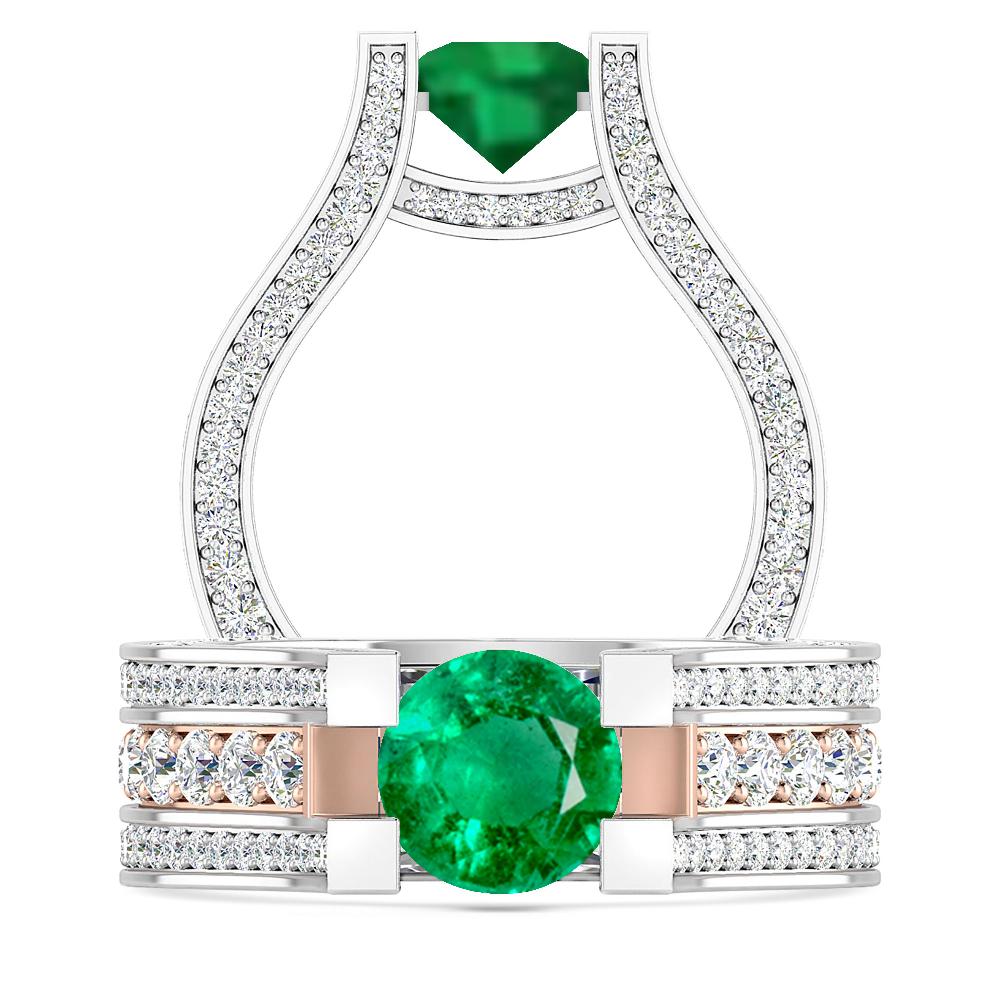 White Gold - Emerald