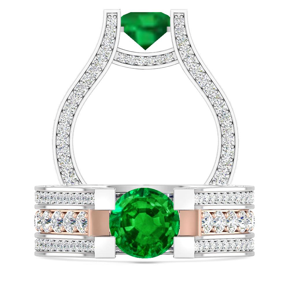 White Gold - Emerald