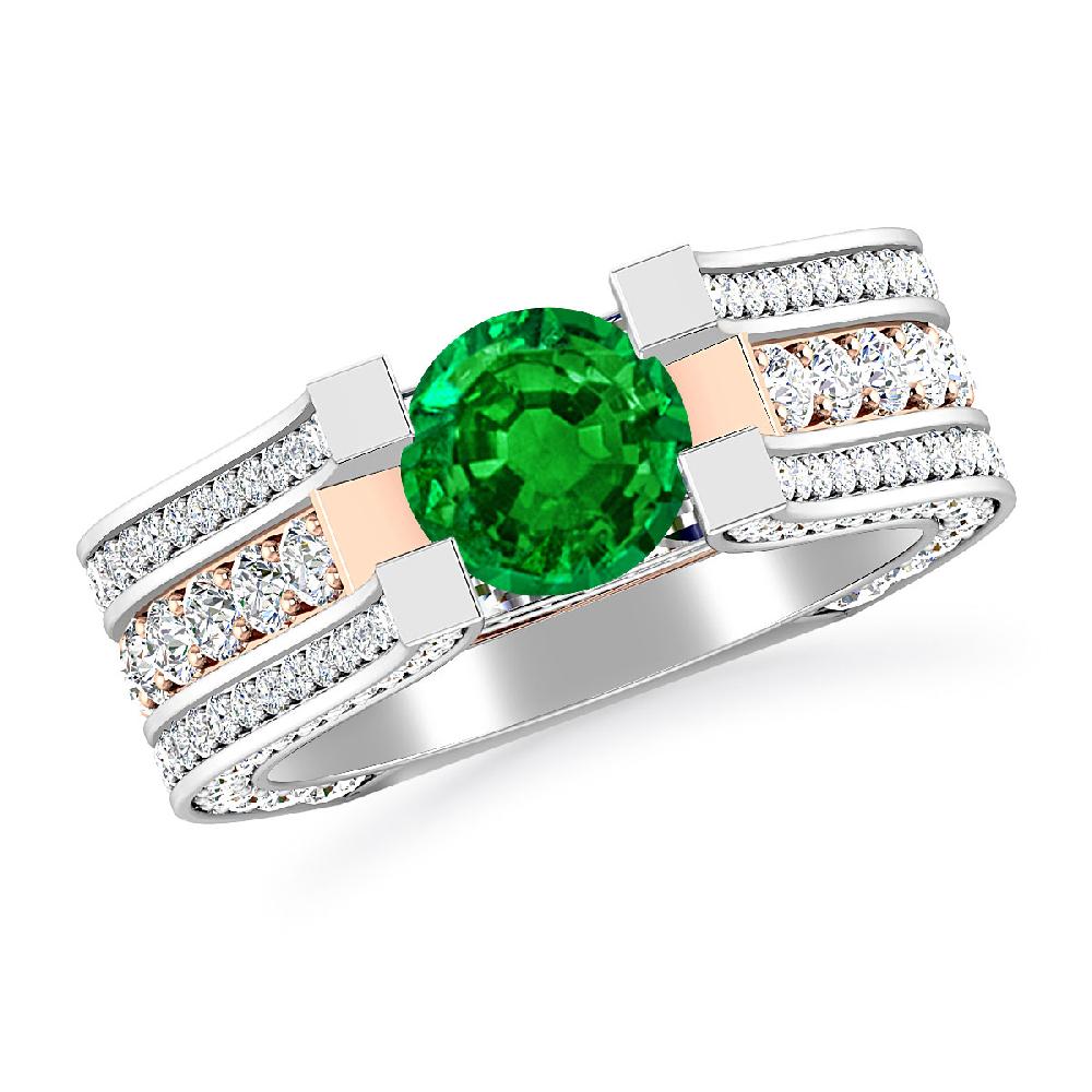 White Gold - Emerald